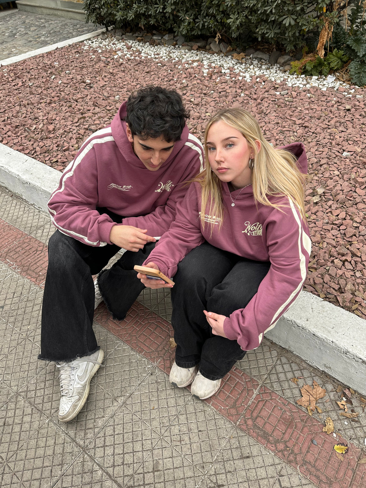 MILKY MAUVE HOODIE