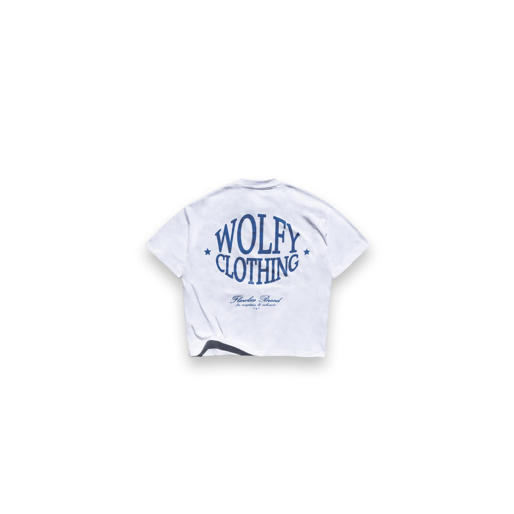 FLAWLESS BRAND TEE - BLANCA