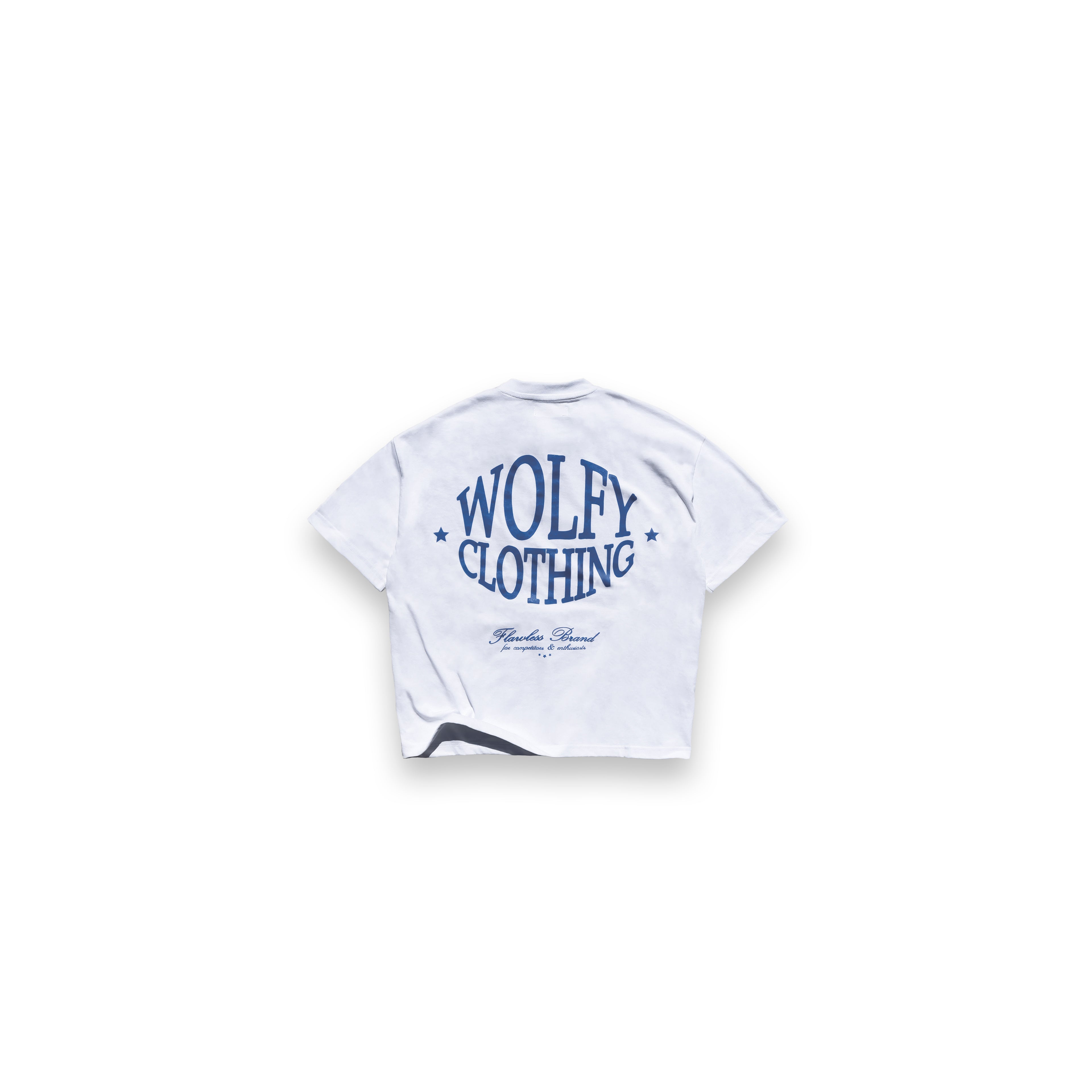 FLAWLESS BRAND TEE - BLANCA
