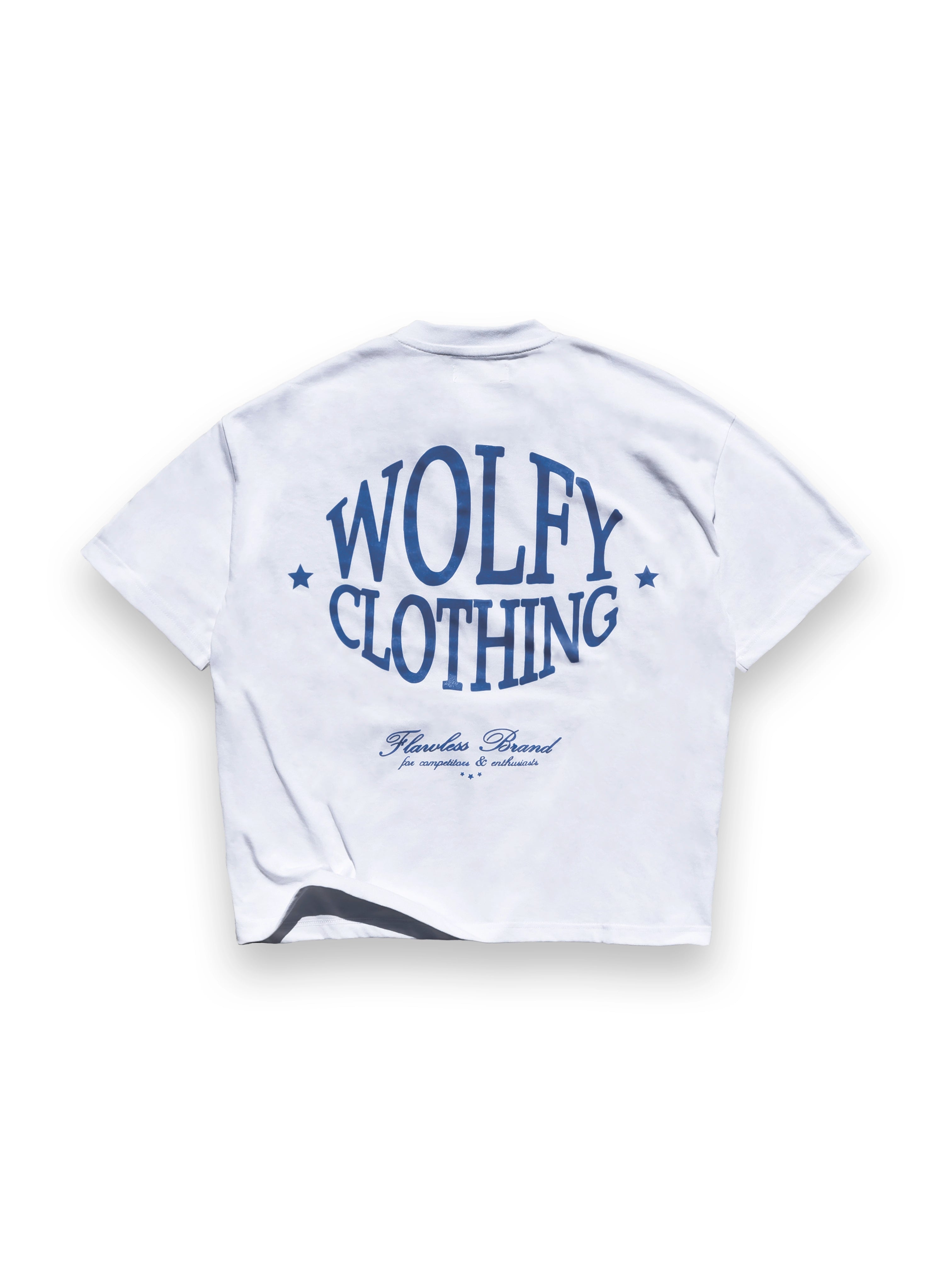 FLAWLESS BRAND TEE - BLANCA